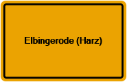 Grundbuchauszug Elbingerode (Harz)